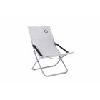 Fauteuil loggia 4 positions gris - o'colors