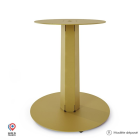 Pied central DECO-GEM pour table basse en acier à visser Zircon, H.86 cm