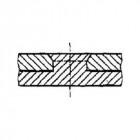 Pince coupante latérale démultipliée, acier chrome vanadium, tête polie, poignées à gaine en plastique, Long. : 200 mm