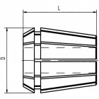 Pince de serrage din6499b er16 10-9mm 