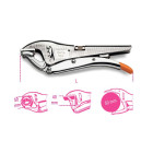 Pince-étau à becs courts L=220mm BETA 010500022