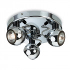 Plafonnier 3 ampoules magnetic, chrome