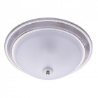 Plafonnier blanc classic 3 ampoules 14 cm