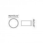 Plafonnier blanc seven 3 ampoules