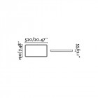 Plafonnier blanc sogo h5 cm