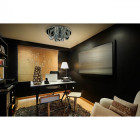 Plafonnier chromé crystal 134 ampoules 26 cm