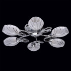 Plafonnier chromé megapolis 6 ampoules 13 cm