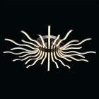 Plafonnier chromé techno   12.5 cm