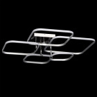 Plafonnier chromé techno   40 cm