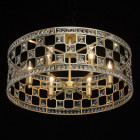 Plafonnier doré classic 6 ampoules 32 cm
