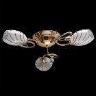 Plafonnier doré megapolis 3 ampoules 14 cm