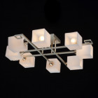 Plafonnier doré megapolis 8 ampoules 19 cm