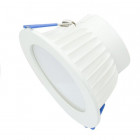 Plafonnier encastrable led IP44 9W dimmable ideal remplacement R80 - Couleur eclairage - Blanc neutre