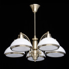 Plafonnier laiton classic 5 ampoules 57 cm