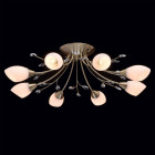 Plafonnier laiton megapolis 8 ampoules 22 cm