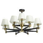 Plafonnier laiton neoclassic 12 ampoules 49 cm