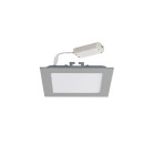 Plafonnier led 18 watt 225x225mm - Couleur eclairage - Blanc chaud 3000°K, Finition - Blanc