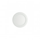 Plafonnier LED 18W (eq. 160W) - Diam : 235mm - Couleur eclairage - Blanc chaud 3000°K, Finition - Aluminium