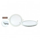 Plafonnier led pvc 18w (eq. 160w) - diam : 300mm - couleur - blanc neutre 4000°k