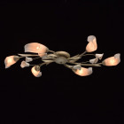 Plafonnier multicouleur flora 6 ampoules 7 cm