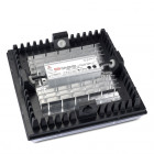 Plafonnier premium, polycarbonate et plastique, noir