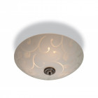 Plafonnier sadie, verre opale