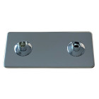 Plaque de finition DOUBLE - HYDROFIX - 17102