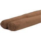 Plasto - 130438 - double chien de porte texture fourrure  de 80cm