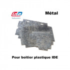 Platine de montage pour boitier plastique industriel ide plaque pr el231 - elt231 - gsx231 - gsxt231