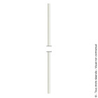 Tringle de manivelle volet roulant TORBEL L.1200 Ø12 blanc - 843600