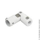 Genouillère pour volet roulant TORBEL-Entrée Ø12mm sortie Ø12mm