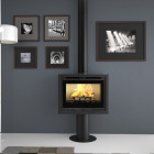 Fm poêle à bois acier m-204 12,5kw