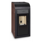 Ferlux poêle à granulés aroa 10kw marron vintage Ferlux poêle à granulés aroa 10kw marron vintage