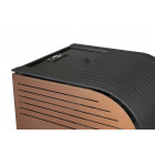 Ferlux poêle à granulés aroa 8kw marron vintage