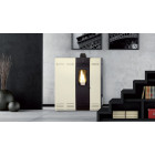 Poêle à granulés compact de couloir génesis 8kw blanc perlé