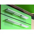 Poignée apua aluminium finition inox  de 272mm