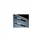 Poignée capua aluminium finition inox  de 172mm