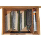 Pack de 2200 pointes - Bande 34 degrés - 2.8x50 Galvanisés - 5 Micro + 2 Gaz Eco - ARCA - SPBP343150RSGECO