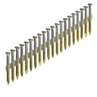 Pointes d'ancrage en bande papier - 20° - 4x50 mm - Annelées Galvanisées - Boite de 1000 - ARCA - SPB4R50G