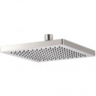 Pomme de douche seule carré en métal/ abs chromé, 200x200 mm