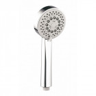 Pommeau de douche 5 jets intenses (air system) économique moderne chromé anticalcaire