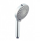 Pommeau de douche extra-large 5 jets chromé anticalcaire