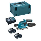 Ponceuse vibrante makita dbo380rtj 2 x 5,0 ah dc18rc makpac 3