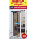 Porte moustiquaire 140 x 225 cm anthracite