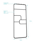 Porte serviette 176x60x1,6 cm en métal noir mat - Support type atelier - PUZZLE DARK DESIGN Aurlane - 701074