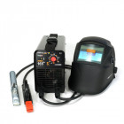 Poste a souder inverter 160a + cagoule lcd 9/13 soudure à l'arc acier-fonte-inox mma proweltek pro165+