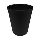 Poubelle à couvercle oscillant capacité 5l - WHEELTOP Noir mat Aurlane - BIN003