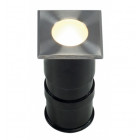 Power trail-lite carré, inox 316, 1w led 3000k, ip67