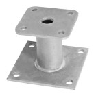 Pied de poteau avec platine PP-100 - PP80