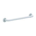 Barre d'appui droite en acier époxy blanc - 500 mm (sans vis) - Ø 25 mm - PRESTO - 60342